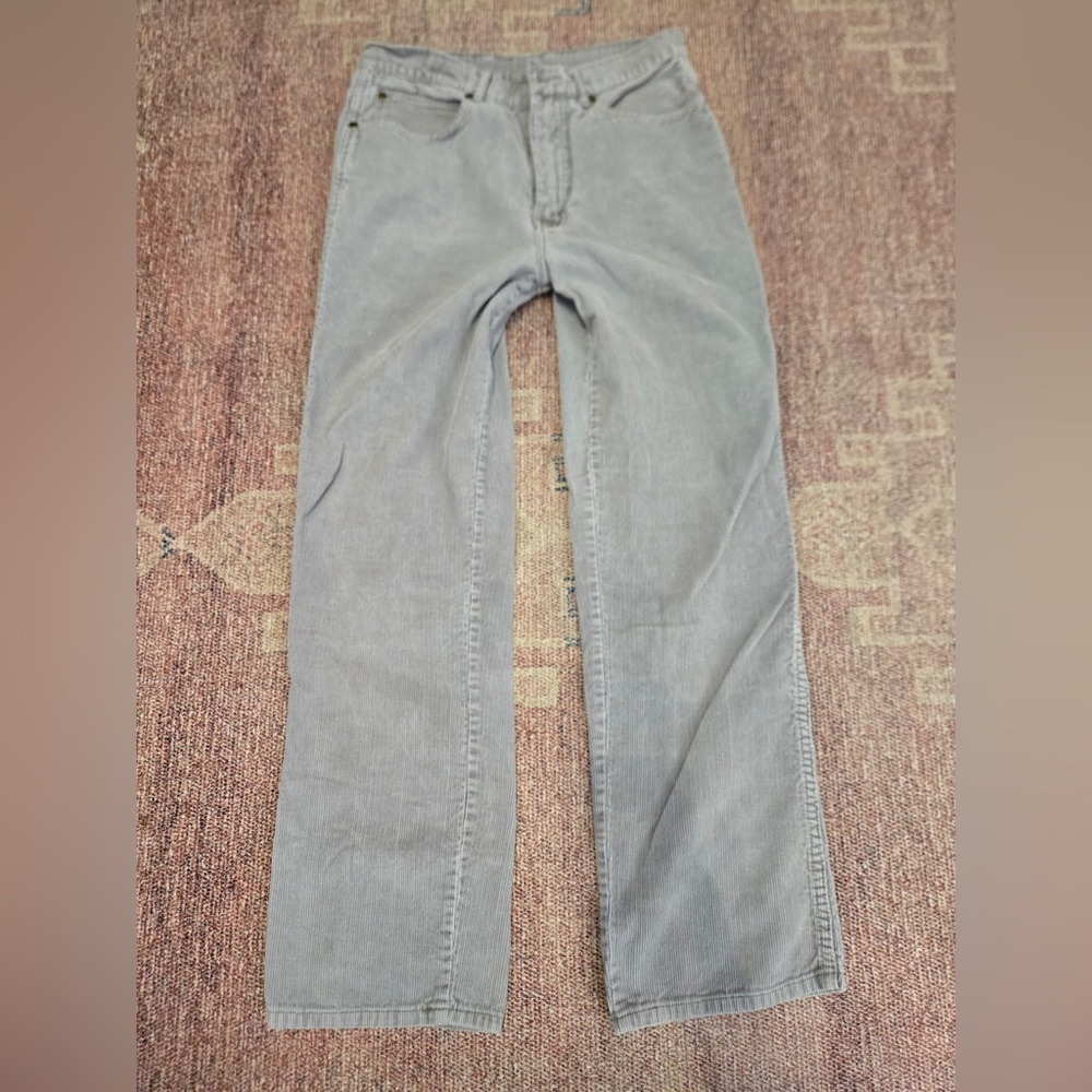 Cordon Blue vintage 80’s men’s grey corduroy pants size 32x28